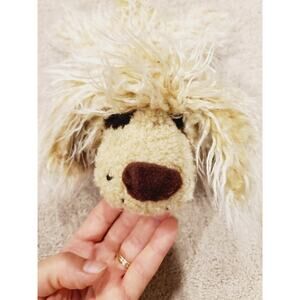 Vintage Labradoodle Komondor Goldendoodle Beige Plush Stuffed Dog Toy HTF
